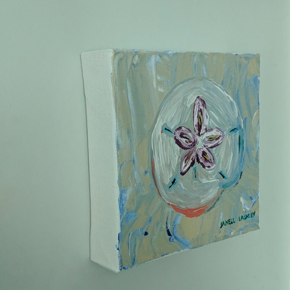 Sand dollar painting - Picture 2 of 2